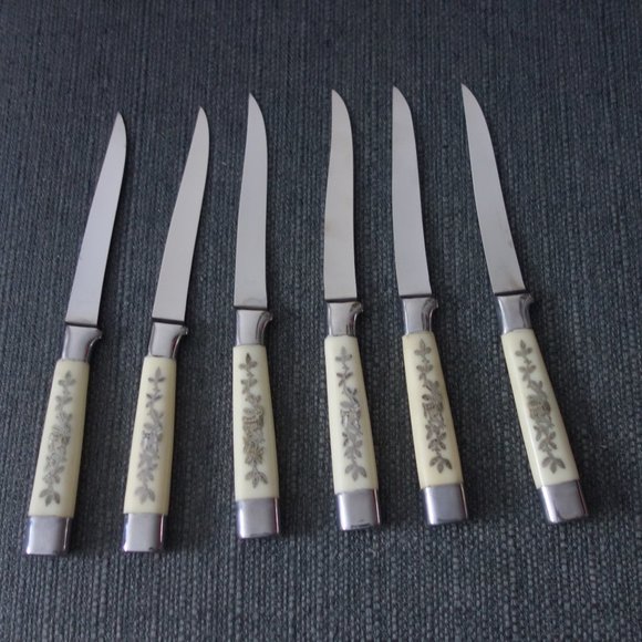 Set of Six(6) Stainless Steel Knives with Box - Picture 6 of 16